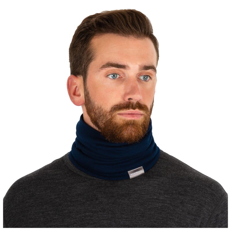 MERIWOOL 100% Merino Wool Ski Neck Gaiter Winter Neck Warmer for Women and Men - Image 2